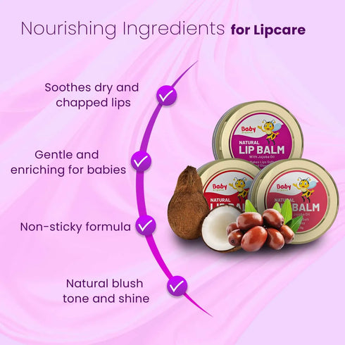 Babyorgano Natural Lip Balm Ayurvedic Lip Balm