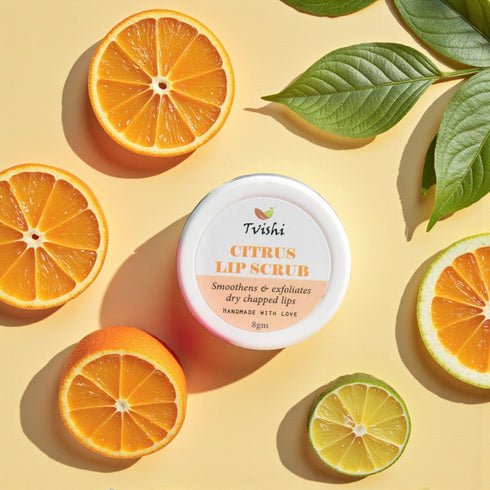 Tvishi Skincare Citrus Lip Scrub