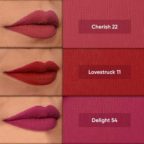 Parul Garg Beauty Bold Essentials: 3 Perfect Pinks Liquid Lipsticks