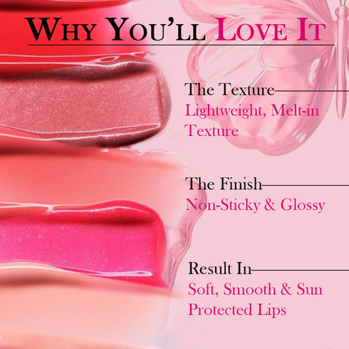 Moraze Cosmetics Moraze Hydrating Lip Gloss High Shine & Non Sticky