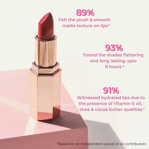 Praush 9 Praush Plush Matte Lipsticks