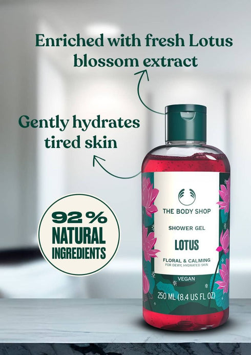 The Body Shop Lotus Shower Gel 250ml