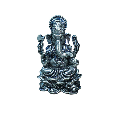 Pure Silver Antique Ganesh 11.4g By Mahita Collections