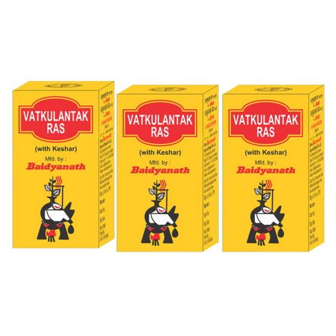 Baidyanath Vatakulantak Ras (Keshar Yukt) 10 Tablets