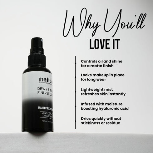Maliao Dewy Finish Velvet Makeup Fixing Mist