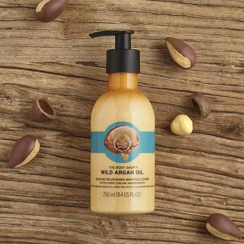 The Body Shop Wild Argon Oil Sublime Nourshing Whipped Lotion