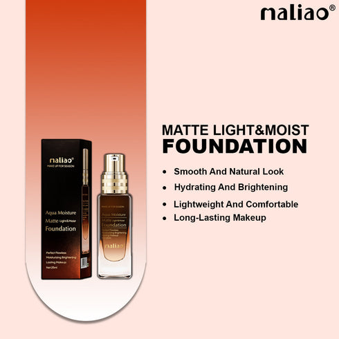 Maliao Aqua Moisture Matte Light & Moist Foundation
