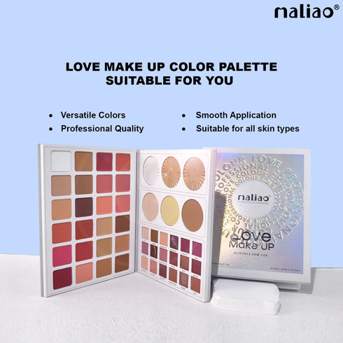 Maliao Love Makeup Palette Versatile and Vibrant Eyeshadow Collection