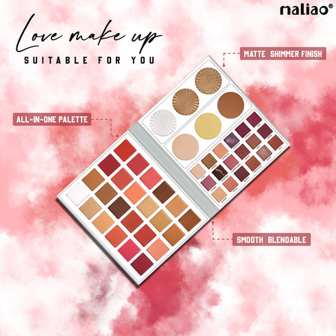 Maliao Love Makeup Palette Versatile and Vibrant Eyeshadow Collection