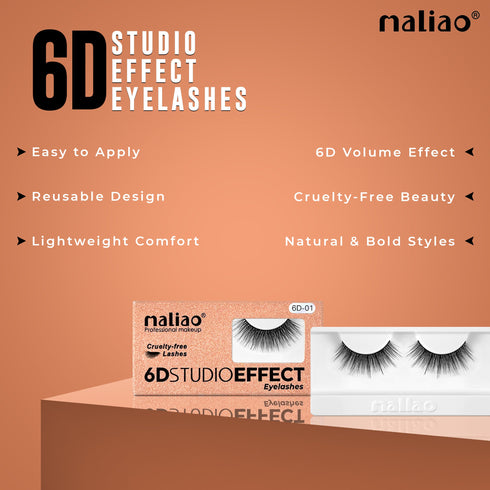 Maliao Eyelashes Natural Lashes for Stunning Eye Makeup