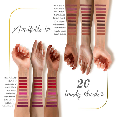 Faces Canada Comfy Matte Creme Lipstick - I’m All Yours 15
