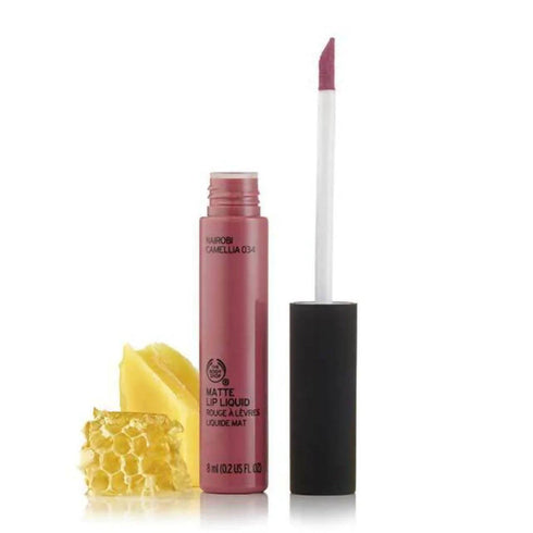 The Body Shop Matte Lip Liquid 34 Nairobi Camellia