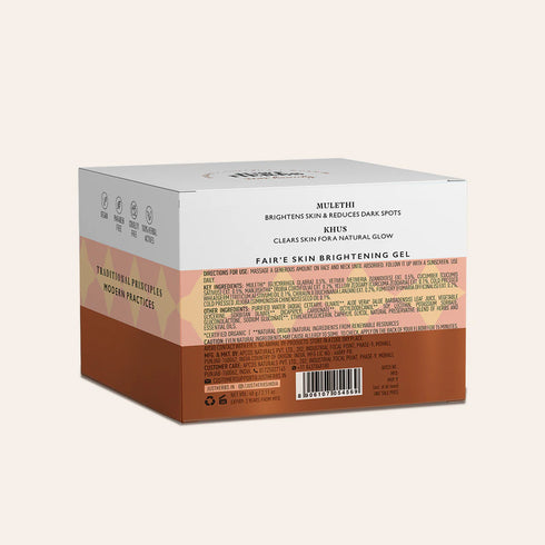 Just Herb Glow Boosting Gel Creme with Mulethi and Khus / Fair'e 60g