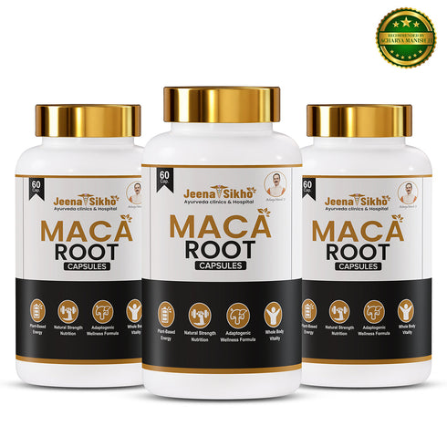 Jeena Sikho Maca Root Capsules Provides Stamina Strength and Daily Wellness