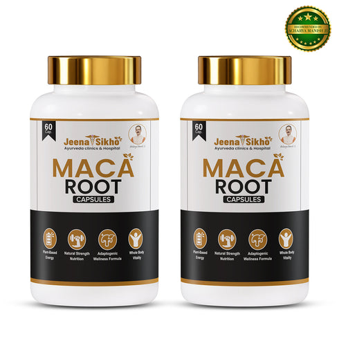 Jeena Sikho Maca Root Capsules Provides Stamina Strength and Daily Wellness