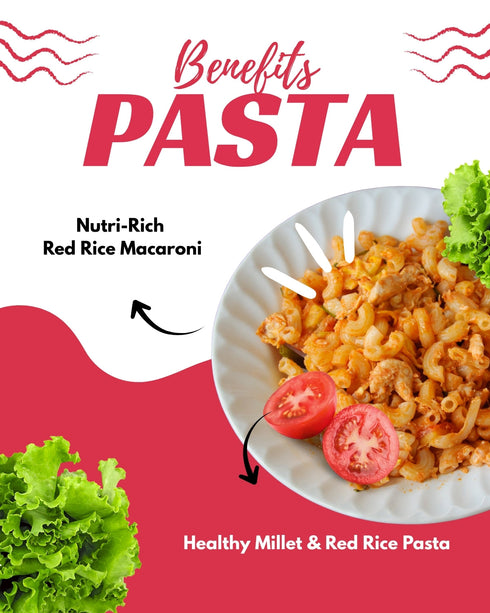 Millet Mania Red Rice Pasta