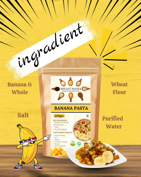 Millet Mania Banana Flour Pasta