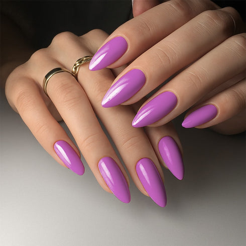 Moraze Cosmetics 4 Glamorous Glossy Nail Polish Kit FREE Top Coat for Extra Gloss