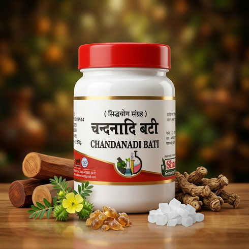 Sharmayu Ayurveda Chandanadi Bati
