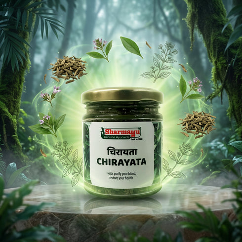 Sharmayu Ayurveda Chirayata Ayurvedic Bitter Herb Swertia Chirata 20gm