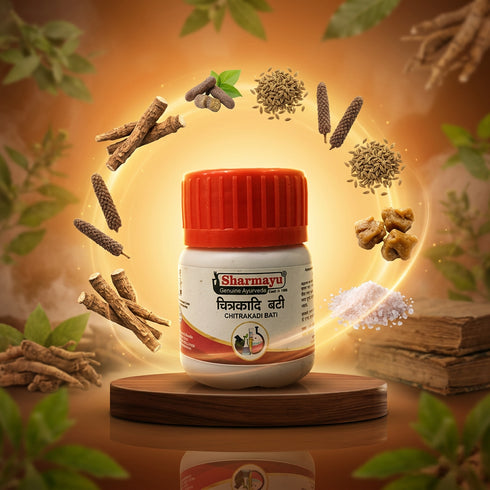 Sharmayu Ayurveda Chitrakadi Bati