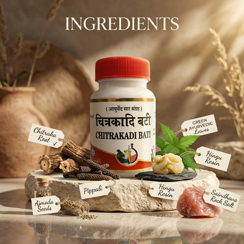 Sharmayu Ayurveda Chitrakadi Bati
