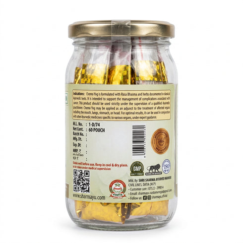Sharmayu Ayurveda Chemo Yog 60 Pouch