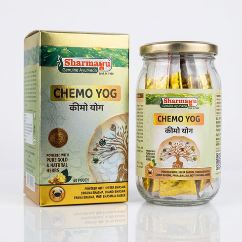 Sharmayu Ayurveda Chemo Yog 60 Pouch