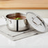 Vinod Doniv Titanium Triply Stainless Steel Sauce Pot with Cover 22 cms Capacity 4.00 Liter