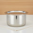 Vinod Doniv Titanium Triply Stainless Steel Tope with Cover 18 cms 3000 ml Capacity Induction Friendly