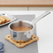 Vinod Claro Heavy Gauge Stainless Steel Sauce Pan Plain 1.5 mm Capacity 1600 ml