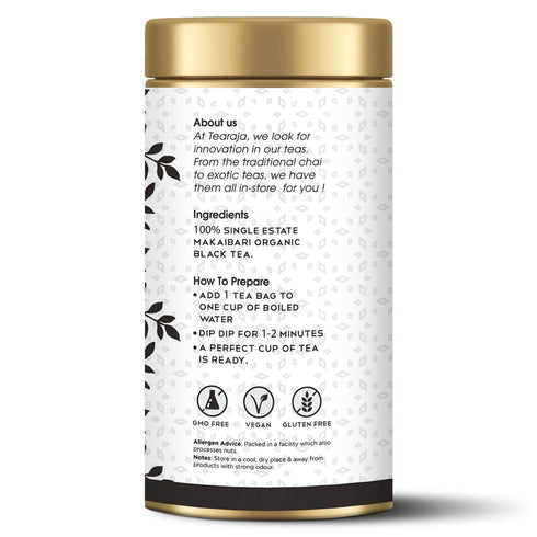 Tea Raja - Makaibari Organic Black Tea 30 Teabags