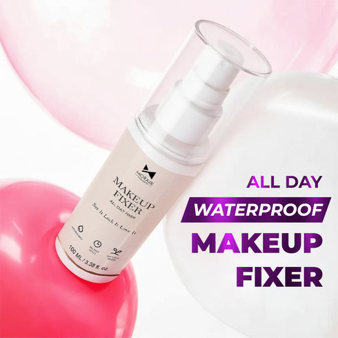 Moraze Cosmetics All Day Ultimate Waterproof Makeup Fixer FREE Beauty Blender Copy