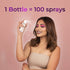 Moraze Cosmetics All Day Ultimate Waterproof Makeup Fixer FREE Beauty Blender Copy