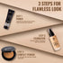 Moraze Cosmetics High Coverage Makeup Kit Foundation Primer Compact Beauty Blender