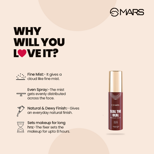 Mars Makeup Fixer | Seal the Deal Makeup Fixer
