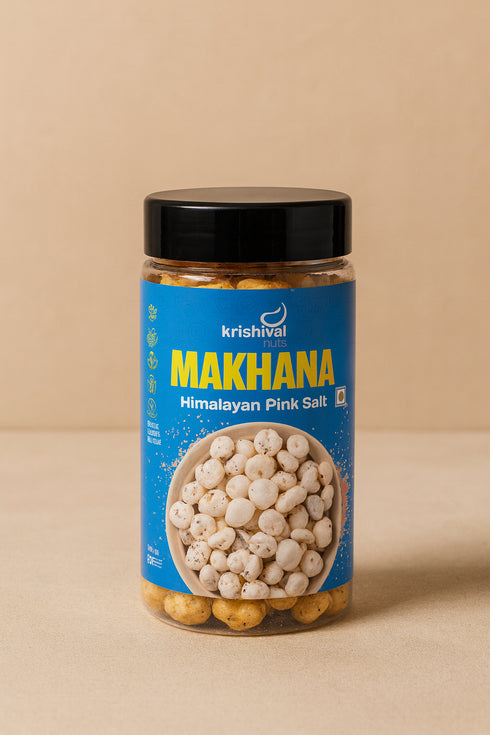 Krishival Himalyan Pink Salt Makhana