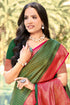 Deeva Sarees Green Banarasi Silk Saree