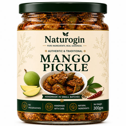 Naturogin Mango Pickle | Aam ka Achar | 300gm