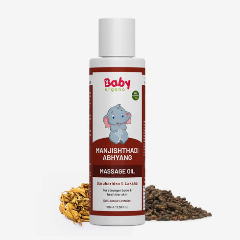 Babyorgano Manjishthadi Abhyang Massage Oil
