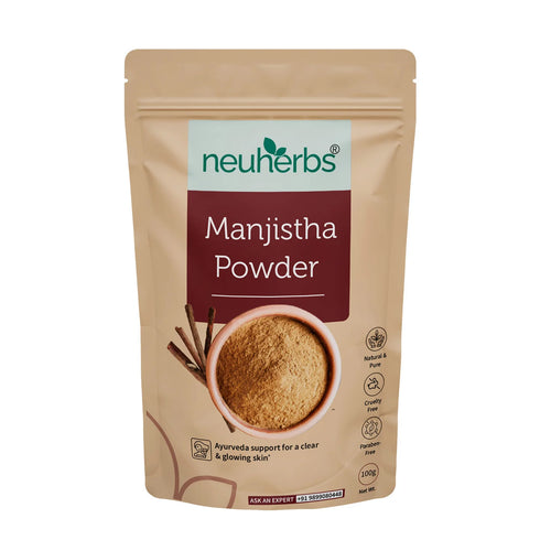 Neuherbs Manjistha Powder for Clean and Glowing Skin