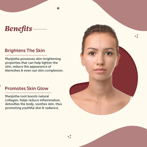 Neuherbs Manjistha Powder for Clean and Glowing Skin