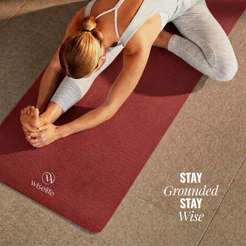 Wiselife Classic TPE Yoga Mat - 8mm