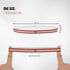 Wiselife Silicone-Grip Headband Set of 2