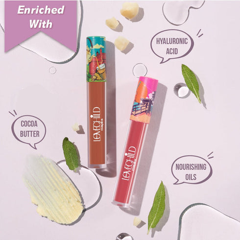 LoveChild Masala Chai | Mamma mia! Lush | Matte Lip Crème Nude Brown