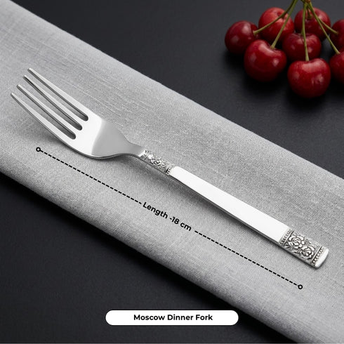Vinod Stainless Steel Moscow Cutlery 21 piece set