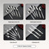 Vinod Stainless Steel Moscow Cutlery 21 piece set