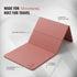 Wiselife Foldable Travel Yoga Mat TPE 5mm With Carry Bag