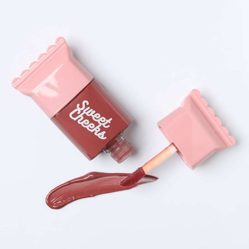 Praush Sweet Cheeks Liquid Blush Combo of 2 (Mauve Poppins + Coral Crunchy)