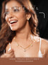 Gold Plated Kundan Polki Studded Tear Drop Delicate Chain Jewellery Set